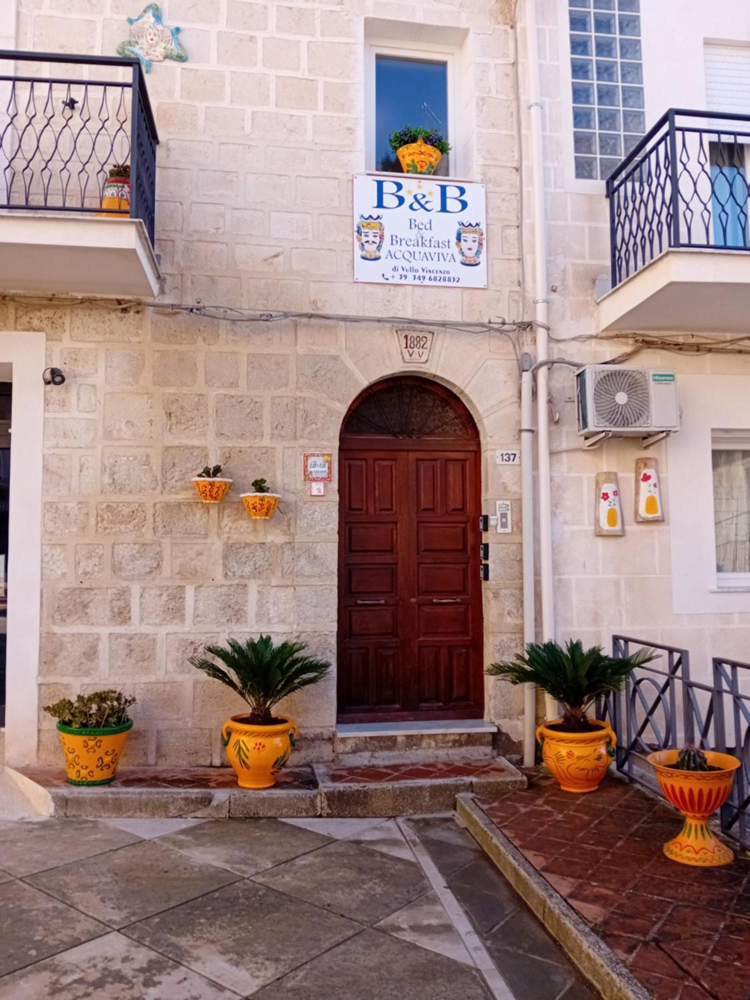Bed & Breakfast Acquaviva Di Vullo Vincenzo Acquaviva Platani Exterior foto
